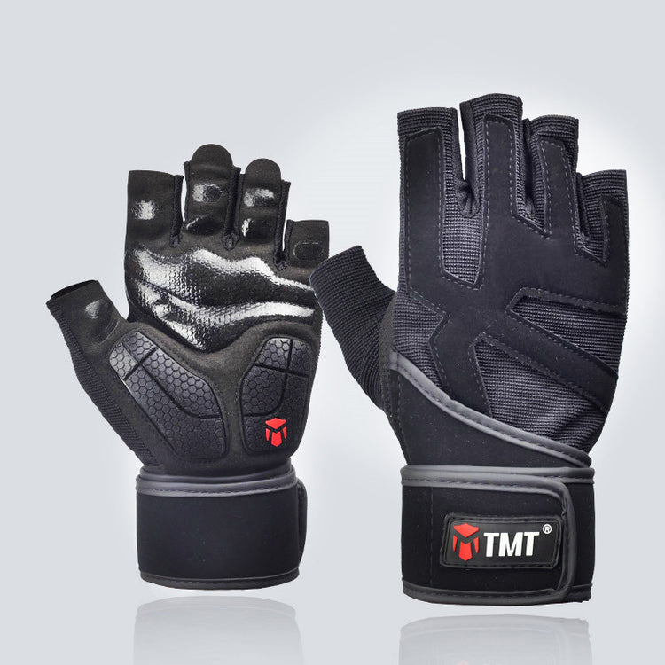 Workout Gloves with Wrist Wrap