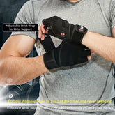 Workout Gloves with Wrist Wrap