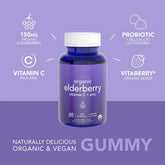 Elderberry Gummies with Vitamin C & Zinc