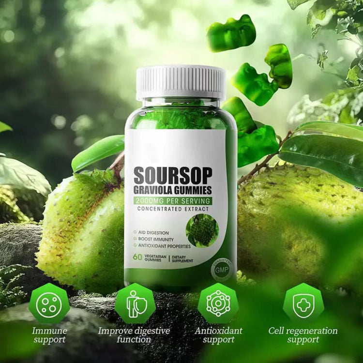 Soursop Graviola Gummies — 220 g