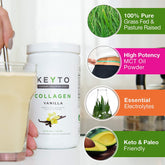 Vanilla Hydrolyzed Collagen Powder — 336 g