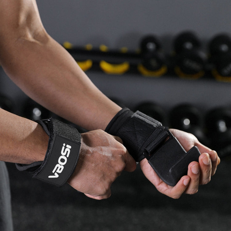 Weightlifting Grip Hooks with Wrist Straps