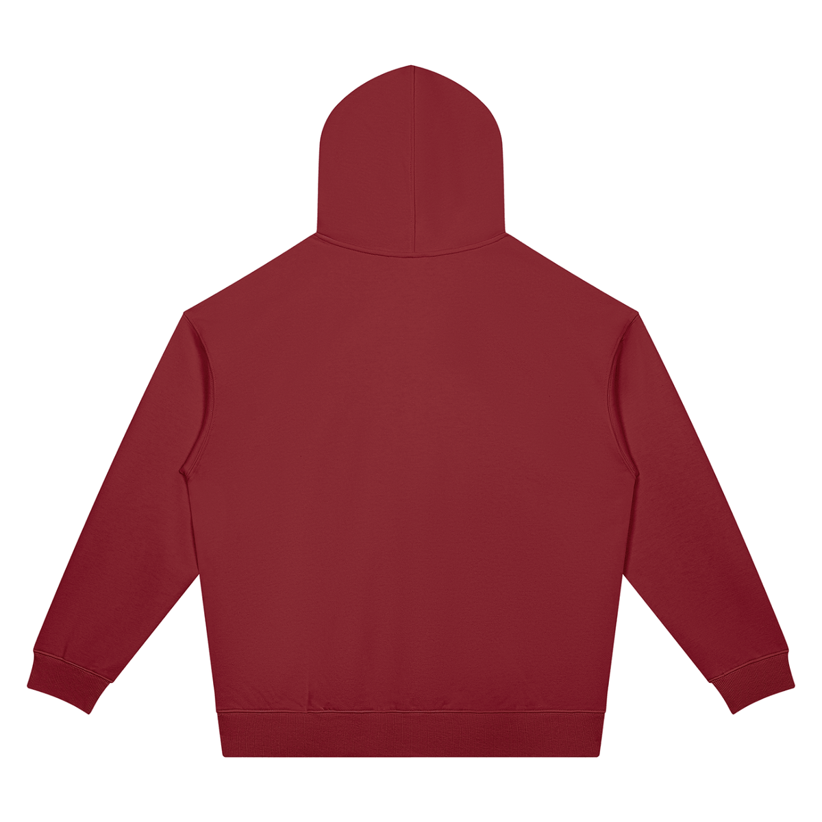  Unisex Oversized Drop-Shoulder Hoodie featuring a bold graphic design by Buns & Guns, perfect for fitness enthusiasts.