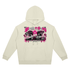 Unisex Oversized Drop-Shoulder Hoodie featuring a bold graphic design by Buns & Guns, perfect for fitness enthusiasts.