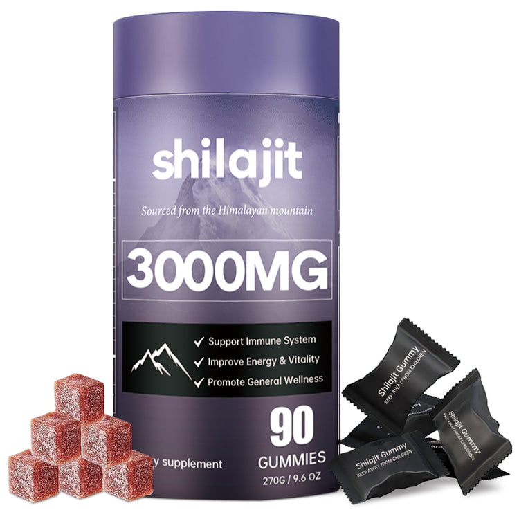 Shilajit Supplement Gummies