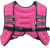 Reflective Weighted Workout Vest