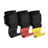 Weightlifting Grip Hooks with Wrist Straps