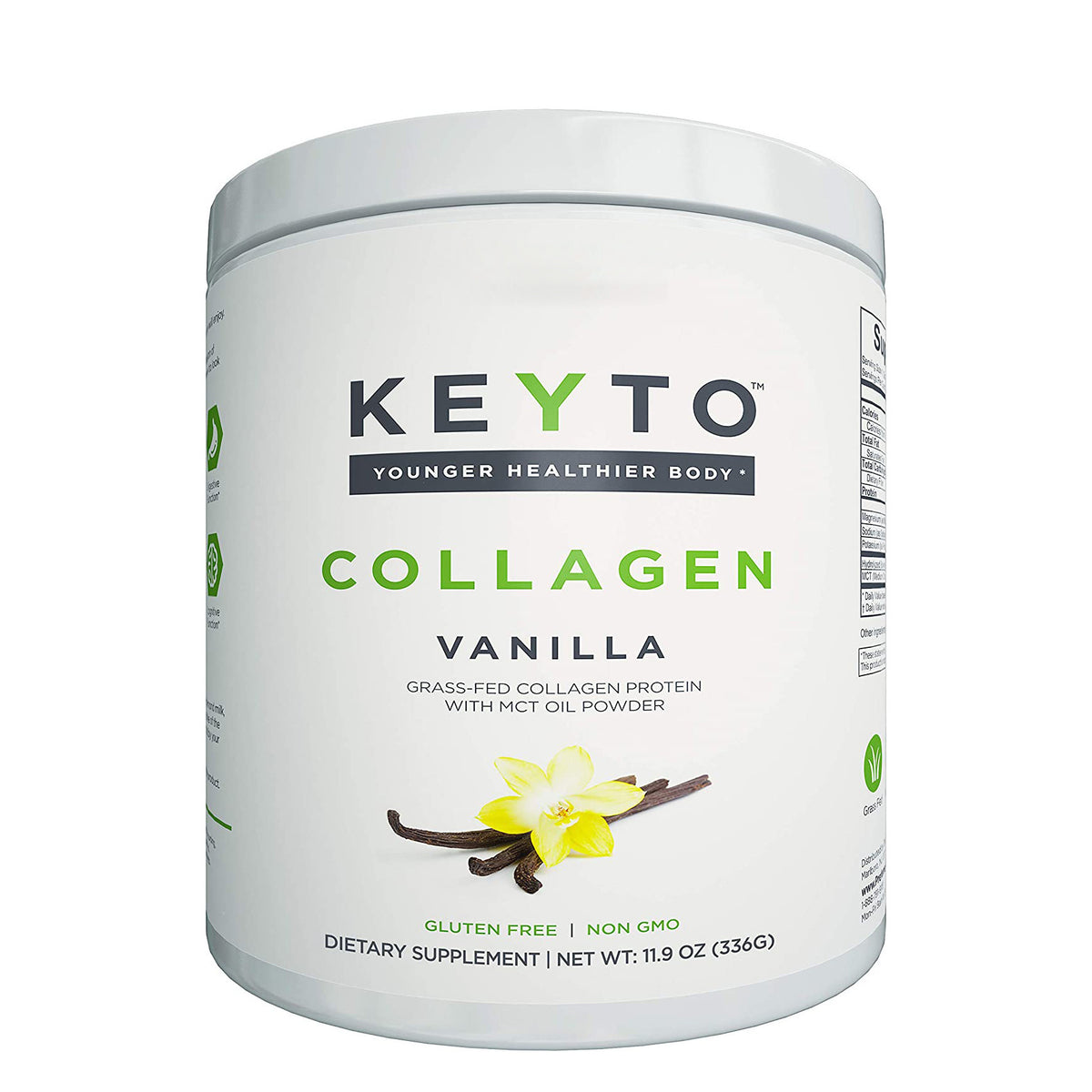 Vanilla Hydrolyzed Collagen Powder — 336 g