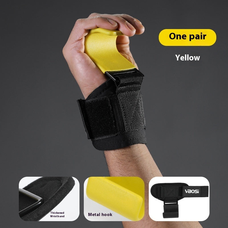 Weightlifting Grip Hooks with Wrist Straps