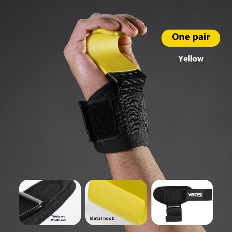 Weightlifting Grip Hooks with Wrist Straps