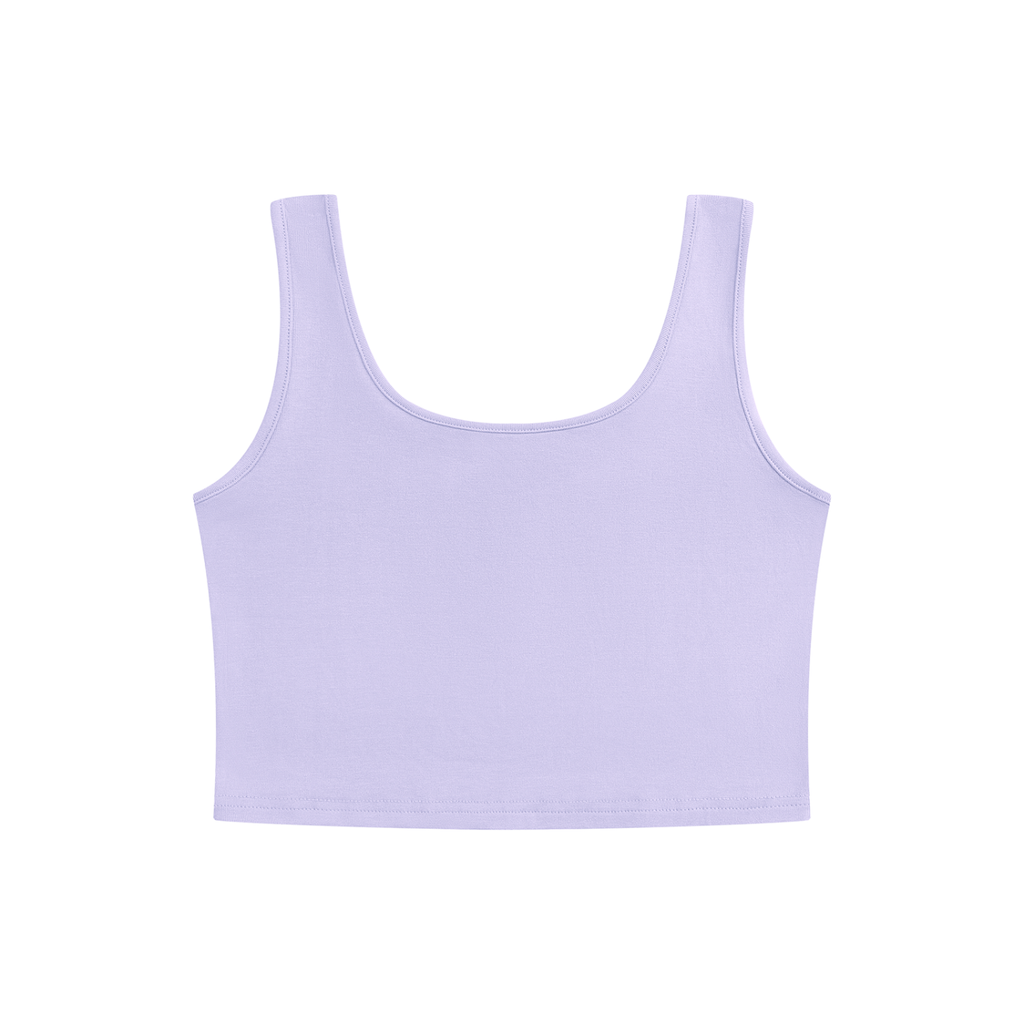 Buns & Guns  Royal Crown Performance Crop Tank – Lavender