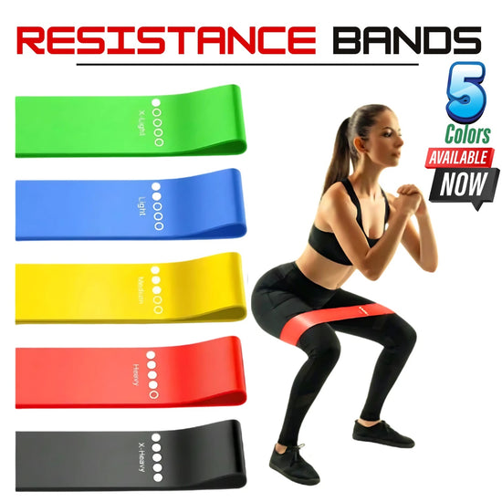 Glute Loop Resistance Bands — Set of 5