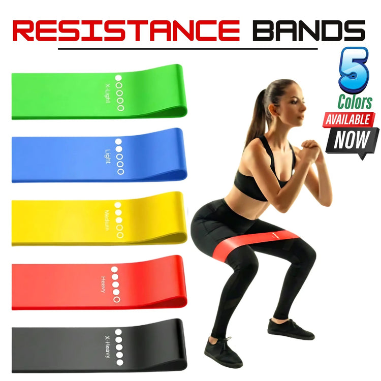 Glute Loop Resistance Bands — Set of 5