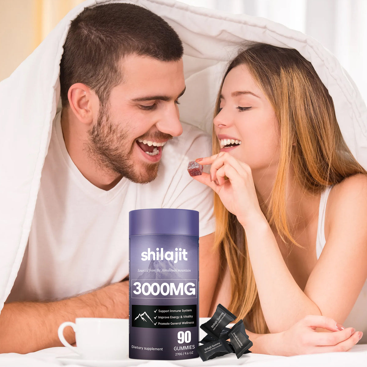 Shilajit Supplement Gummies