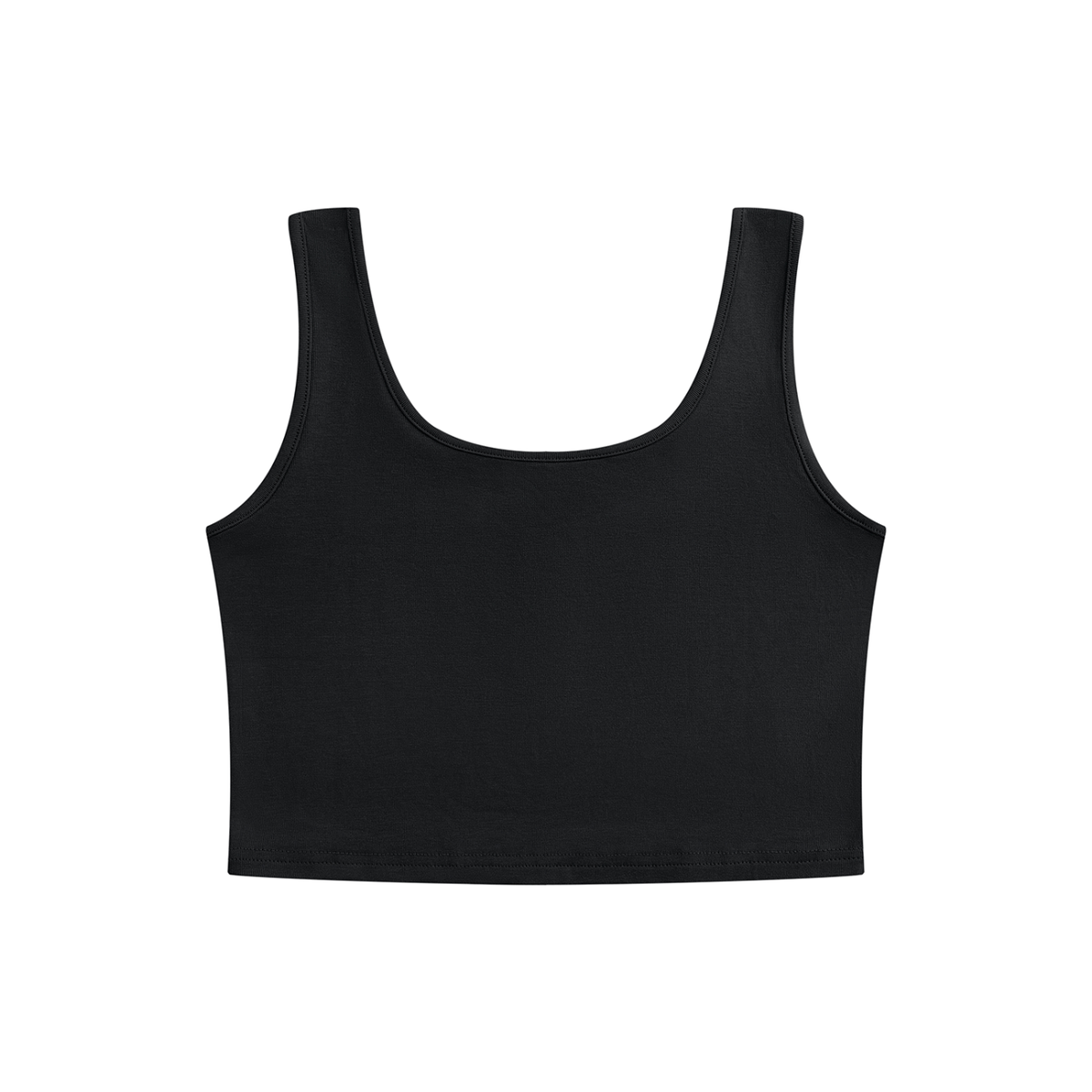 Buns & Guns™ Royal Crown Performance Crop Tank – Black