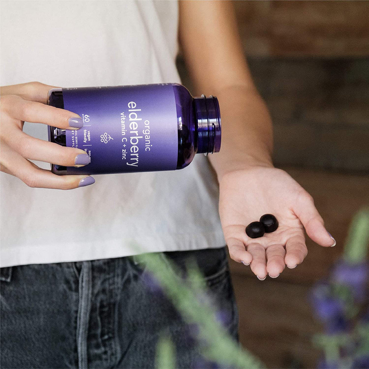 Elderberry Gummies with Vitamin C & Zinc
