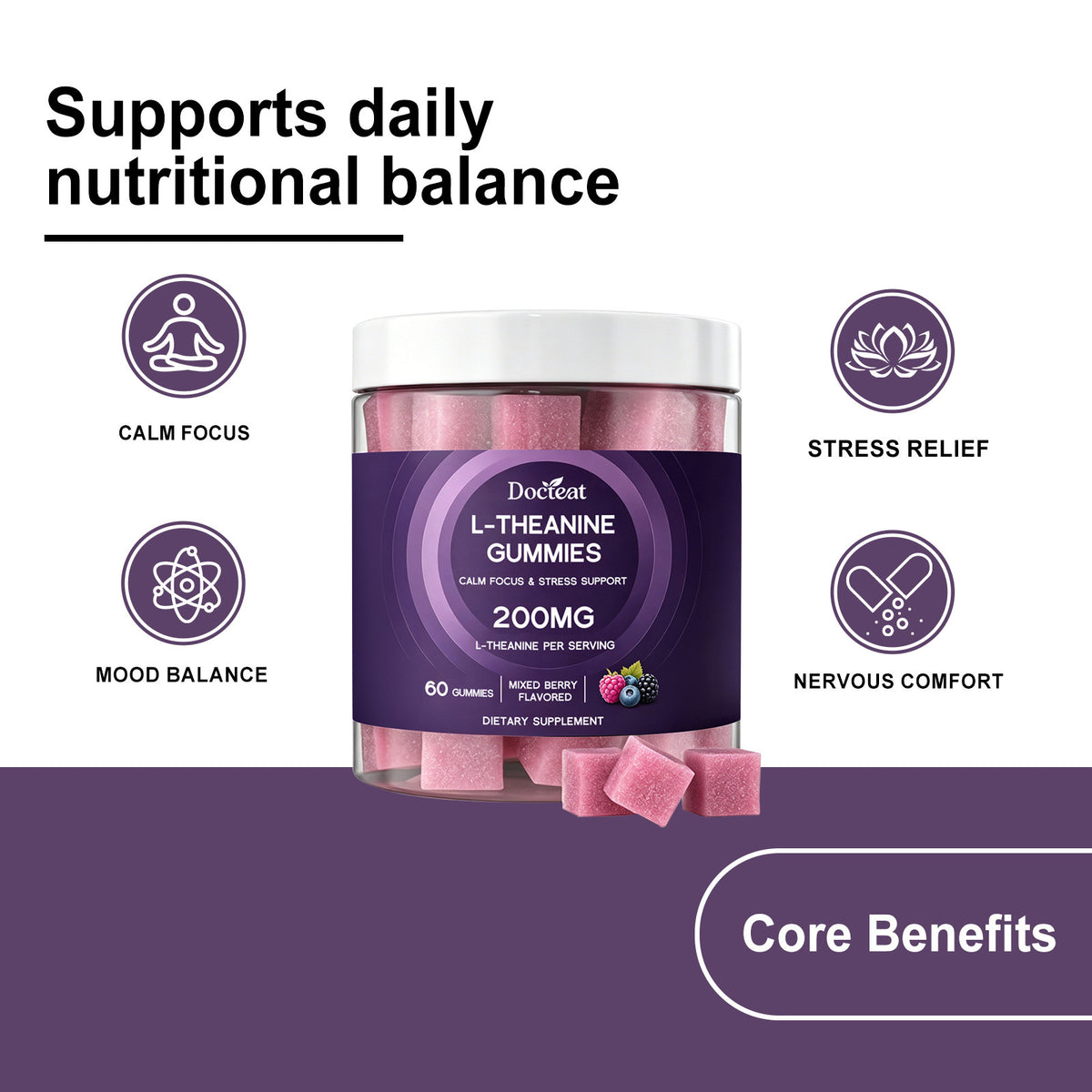 L-Theanine Blend Gummies