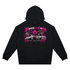 Unisex Oversized Drop-Shoulder Hoodie featuring a bold graphic design by Buns & Guns, perfect for fitness enthusiasts.