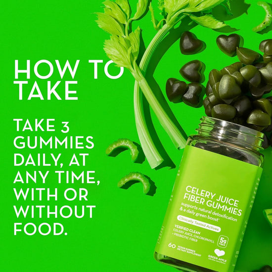 Celery Juice & Fiber Gummies