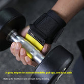 Weightlifting Grip Hooks with Wrist Straps