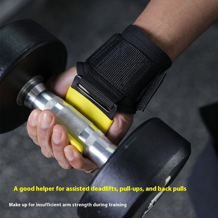 Weightlifting Grip Hooks with Wrist Straps