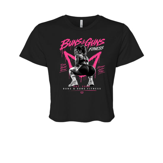 Buns and Guns Royal Crown Graphic Women&
