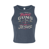Buns and Guns Buns, Guns & Jesus Women&