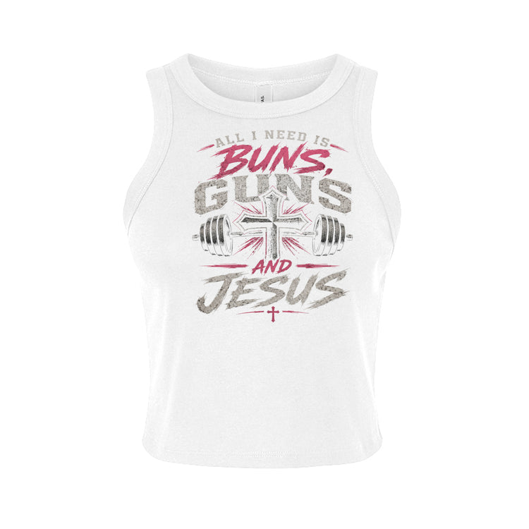 Buns and Guns Buns, Guns & Jesus Women&