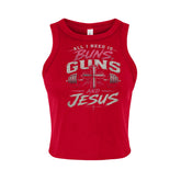 Buns and Guns Buns, Guns & Jesus Women&