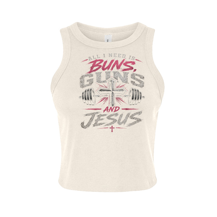 Buns and Guns Buns, Guns & Jesus Women&