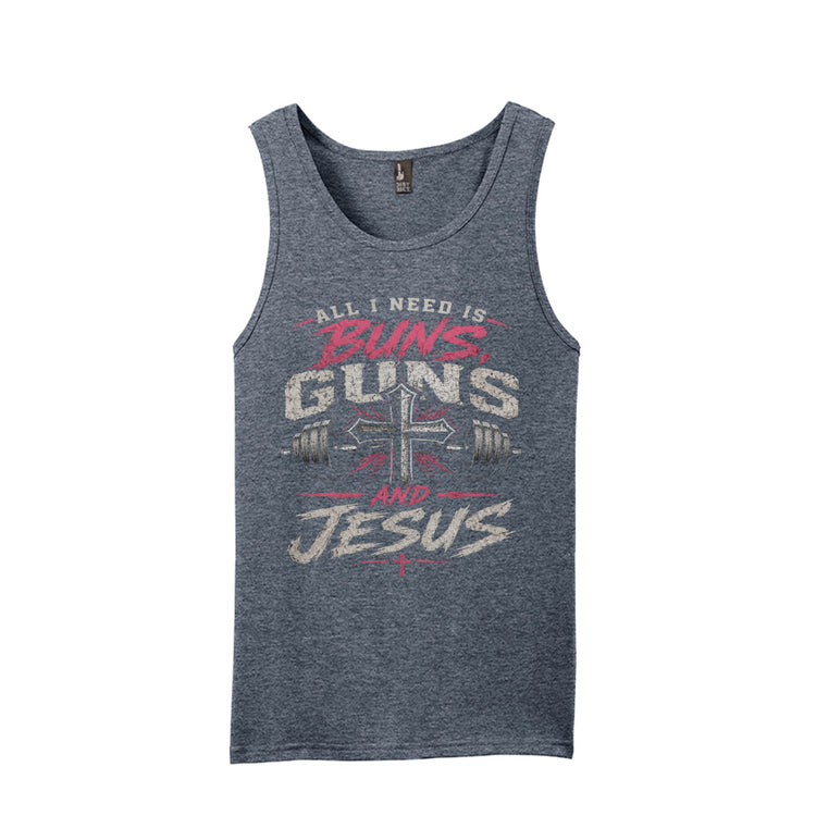 Buns and Guns Buns, Guns & Jesus Men&