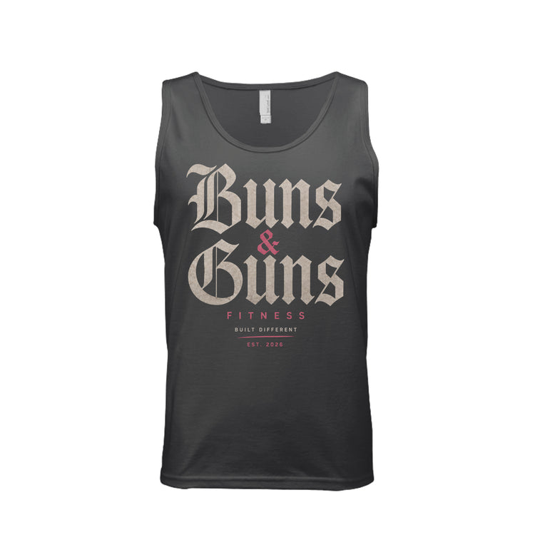 Buns & Guns EST. 2026 Graphic Tank