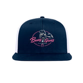 Buns and Guns OG Flat-Bill Trucker Cap