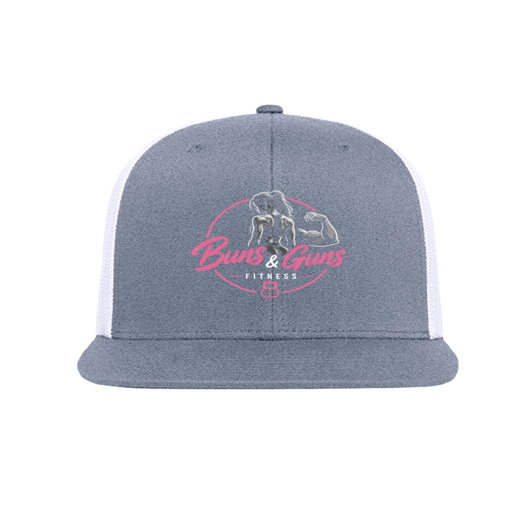 Buns and Guns OG Flat-Bill Trucker Cap