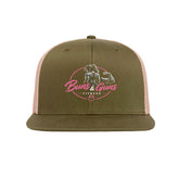 Buns and Guns OG Flat-Bill Trucker Cap