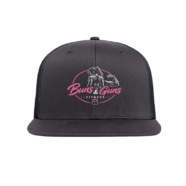 Buns and Guns OG Flat-Bill Trucker Cap
