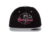 Buns and Guns OG High-Profile Snapback Cap