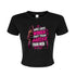 Buns and Guns Women Train Harder Ribbed Baby Tee