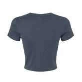 Buns and Guns Women Train Harder Ribbed Baby Tee