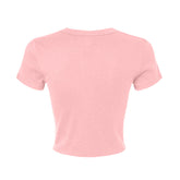 Buns and Guns Women Train Harder Ribbed Baby Tee