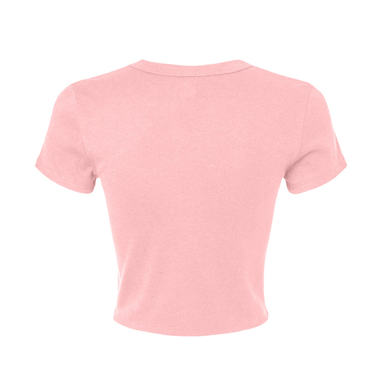 Buns and Guns Women Train Harder Ribbed Baby Tee