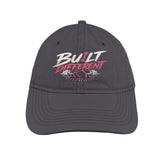 Buns and Guns Built Different Unstructured Cotton Cap